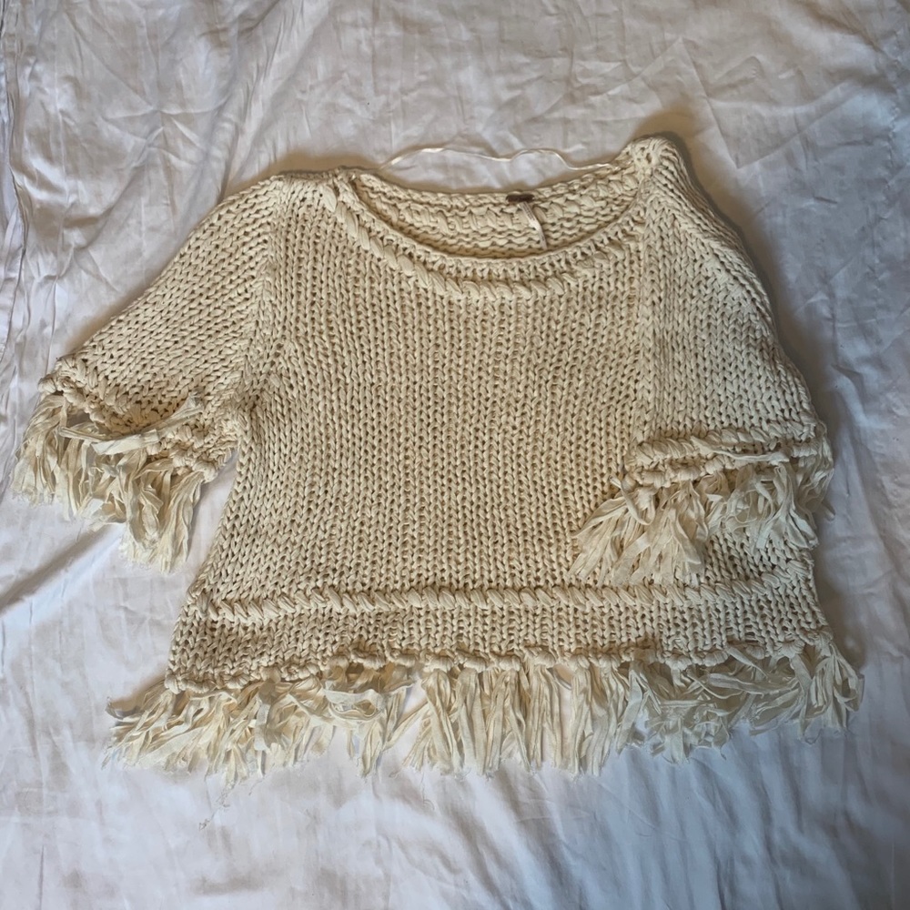 Free People crochet top, women’s L